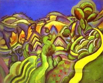 Famous Abstract Painting - Ciurana the Path Dada